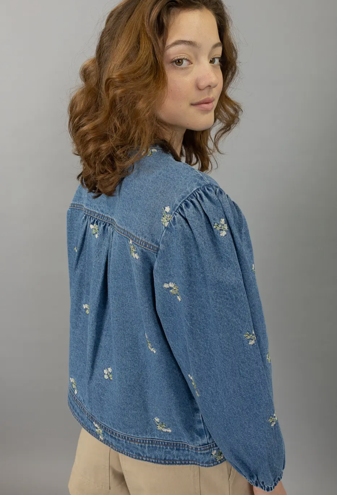 Blossom Denim Jacket