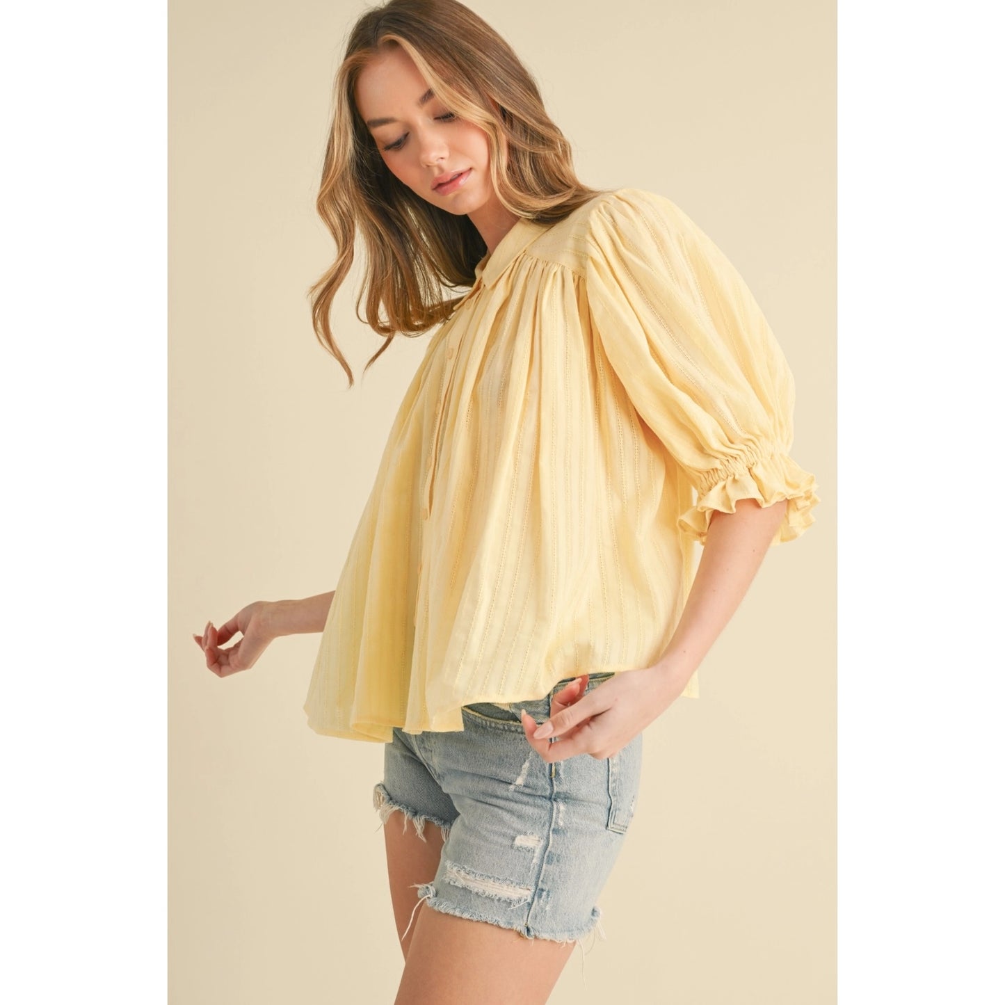 Honey Puff Sleeve Blouse
