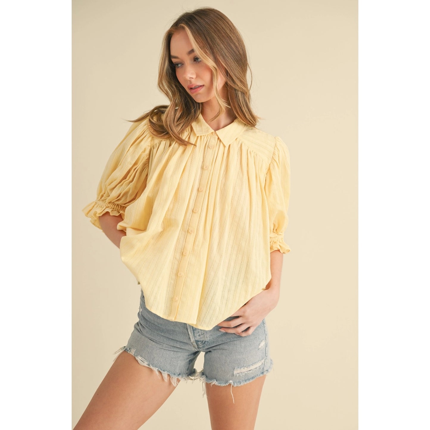 Honey Puff Sleeve Blouse