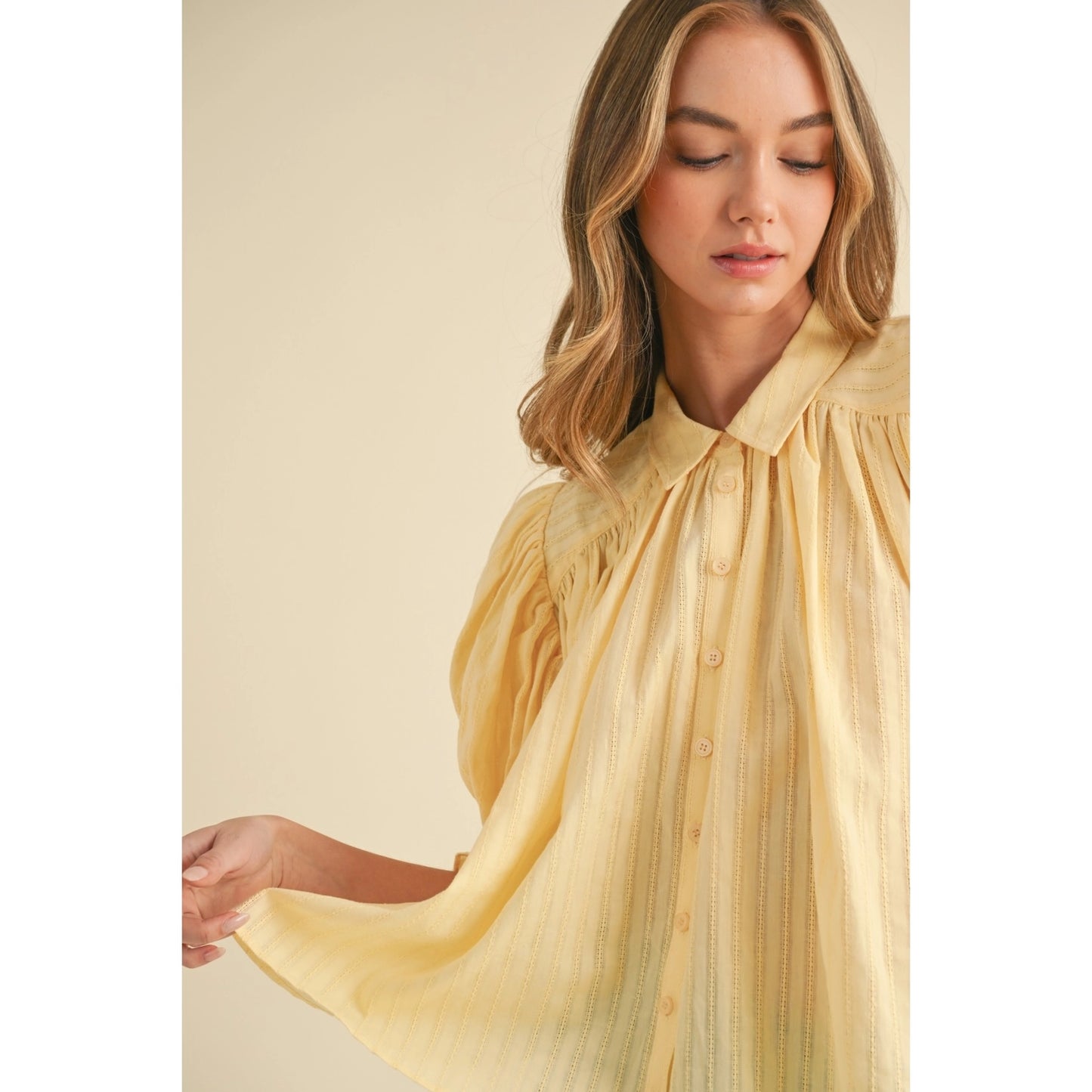 Honey Puff Sleeve Blouse