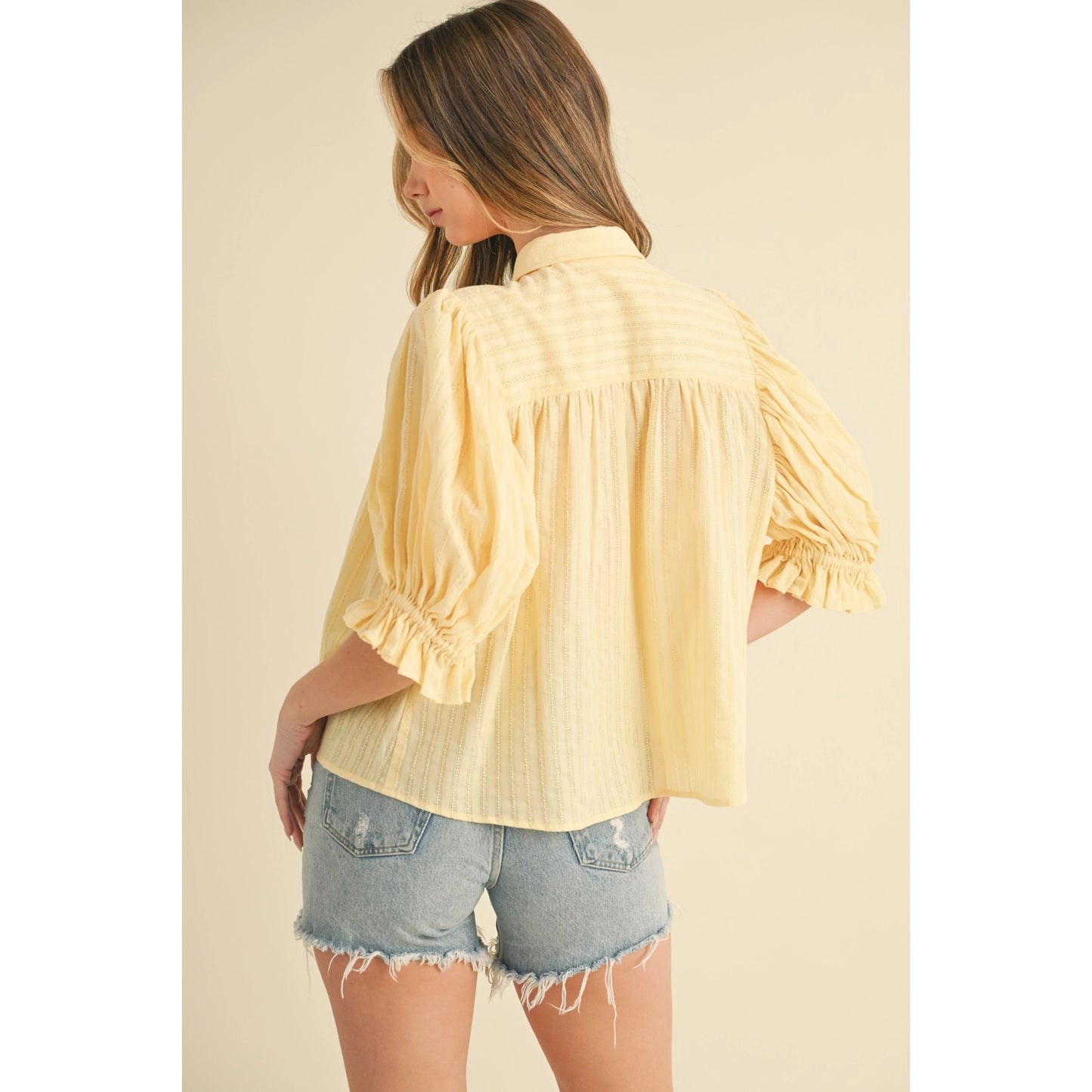 Honey Puff Sleeve Blouse