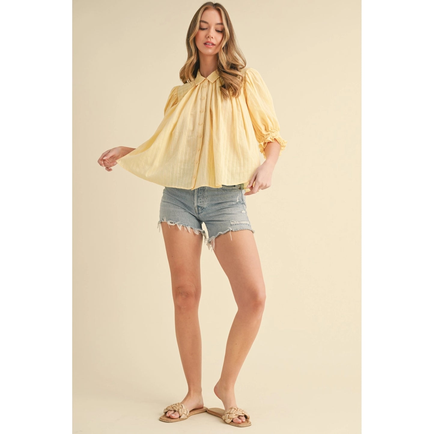 Honey Puff Sleeve Blouse