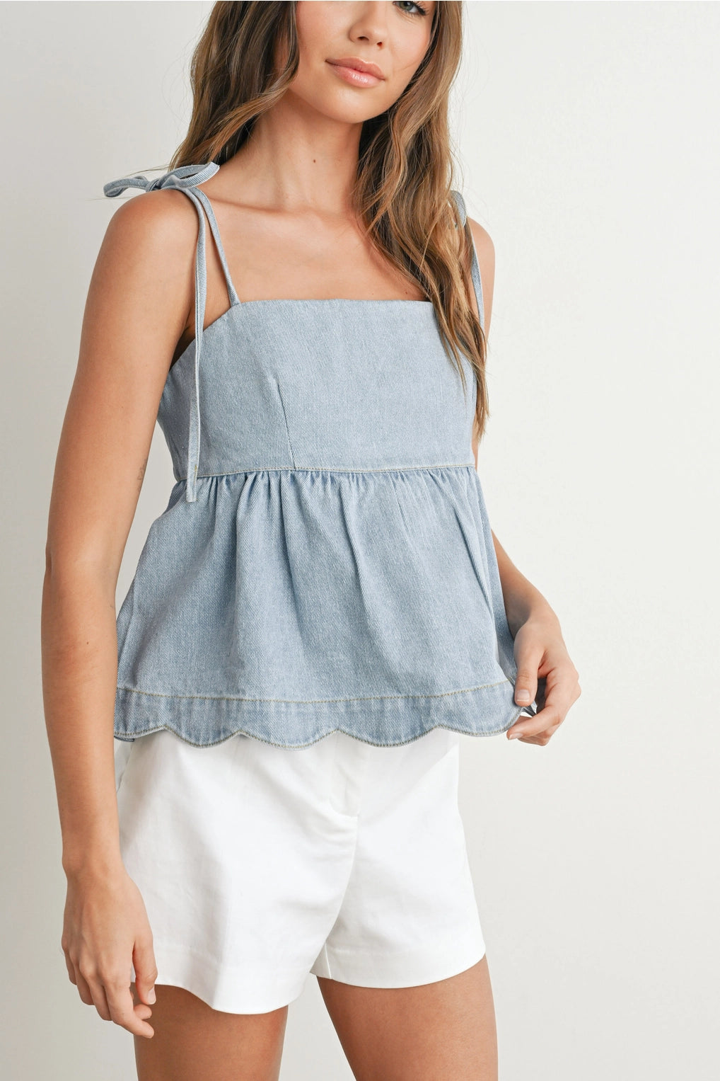 Lindy Denim Tank Top