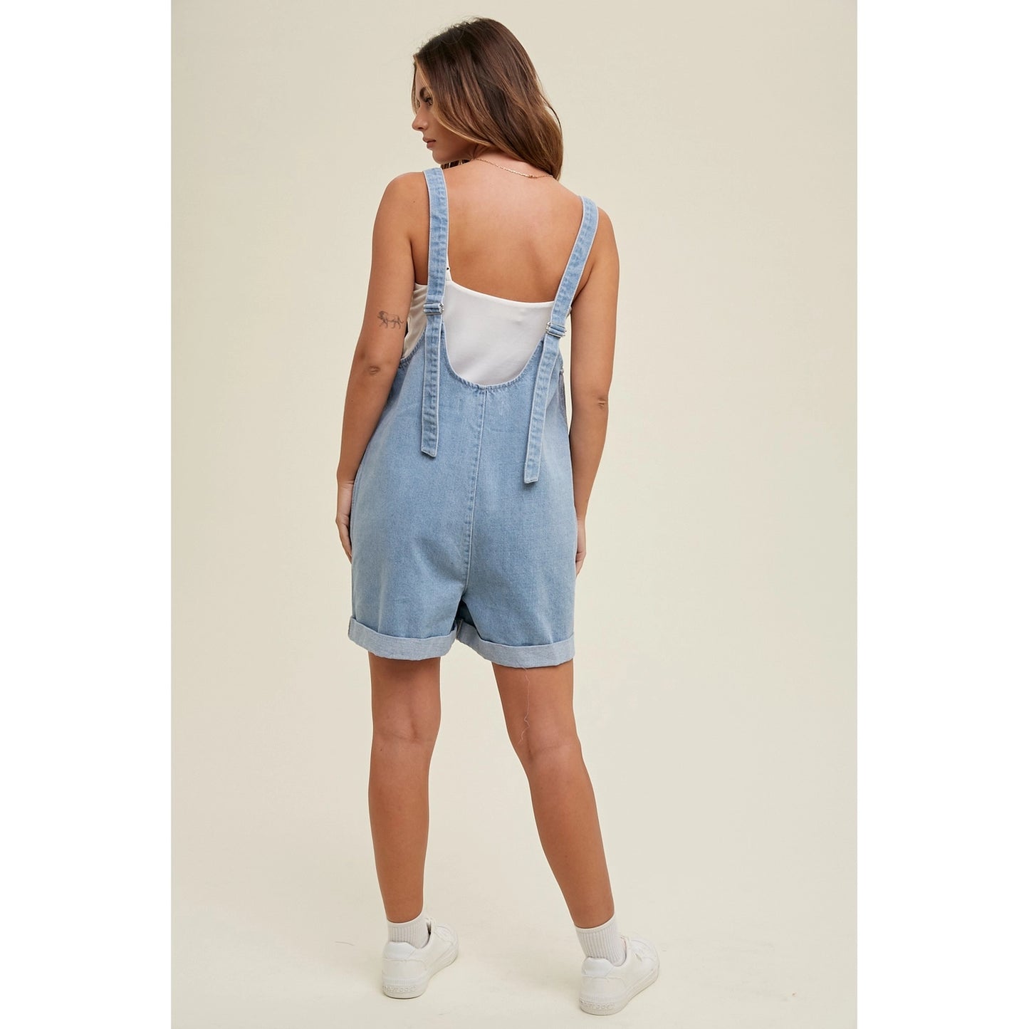 Lucy Denim Romper