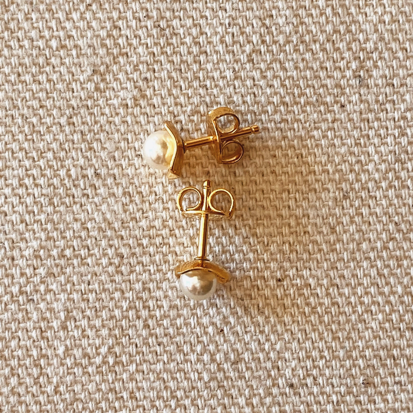 Mother of Pearl Stud Earrings