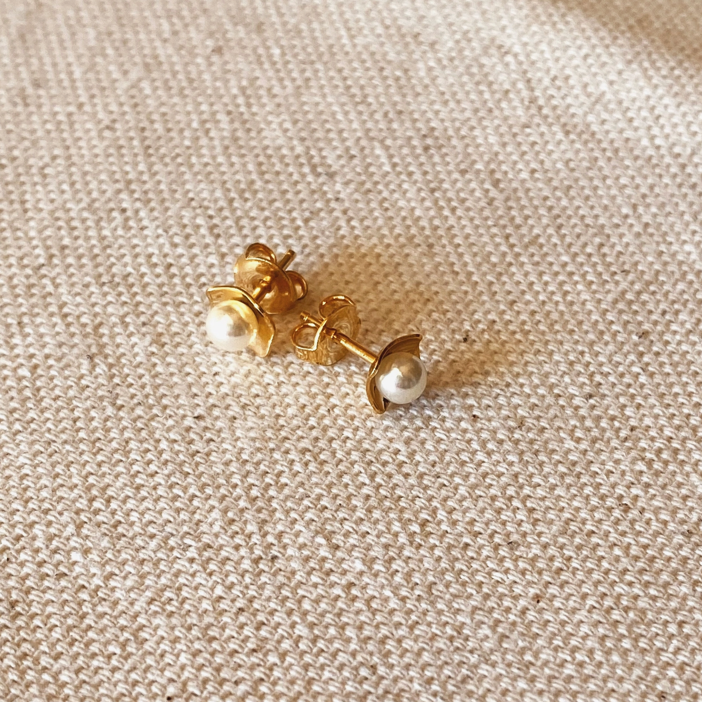 Mother of Pearl Stud Earrings