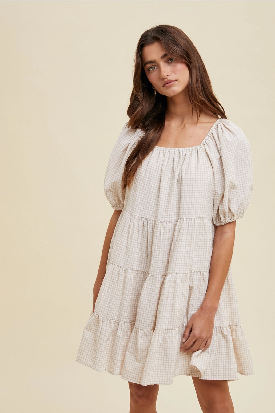 Sophie Gingham Dress - LAST ONE