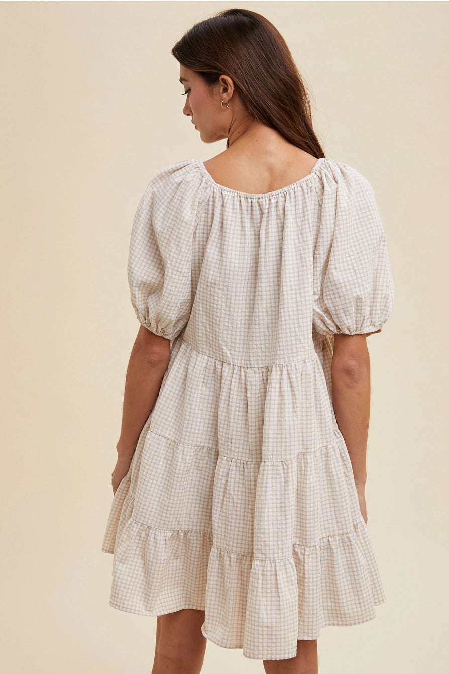 Sophie Gingham Dress - LAST ONE