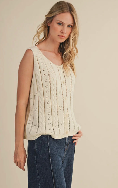 Juliette Knit Sweater Vest