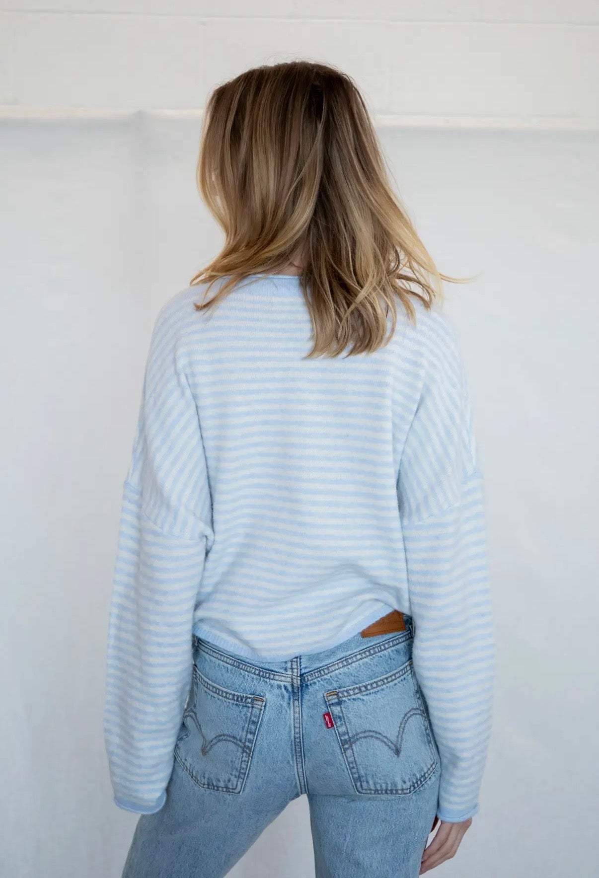 Piper Cardigan in Sky