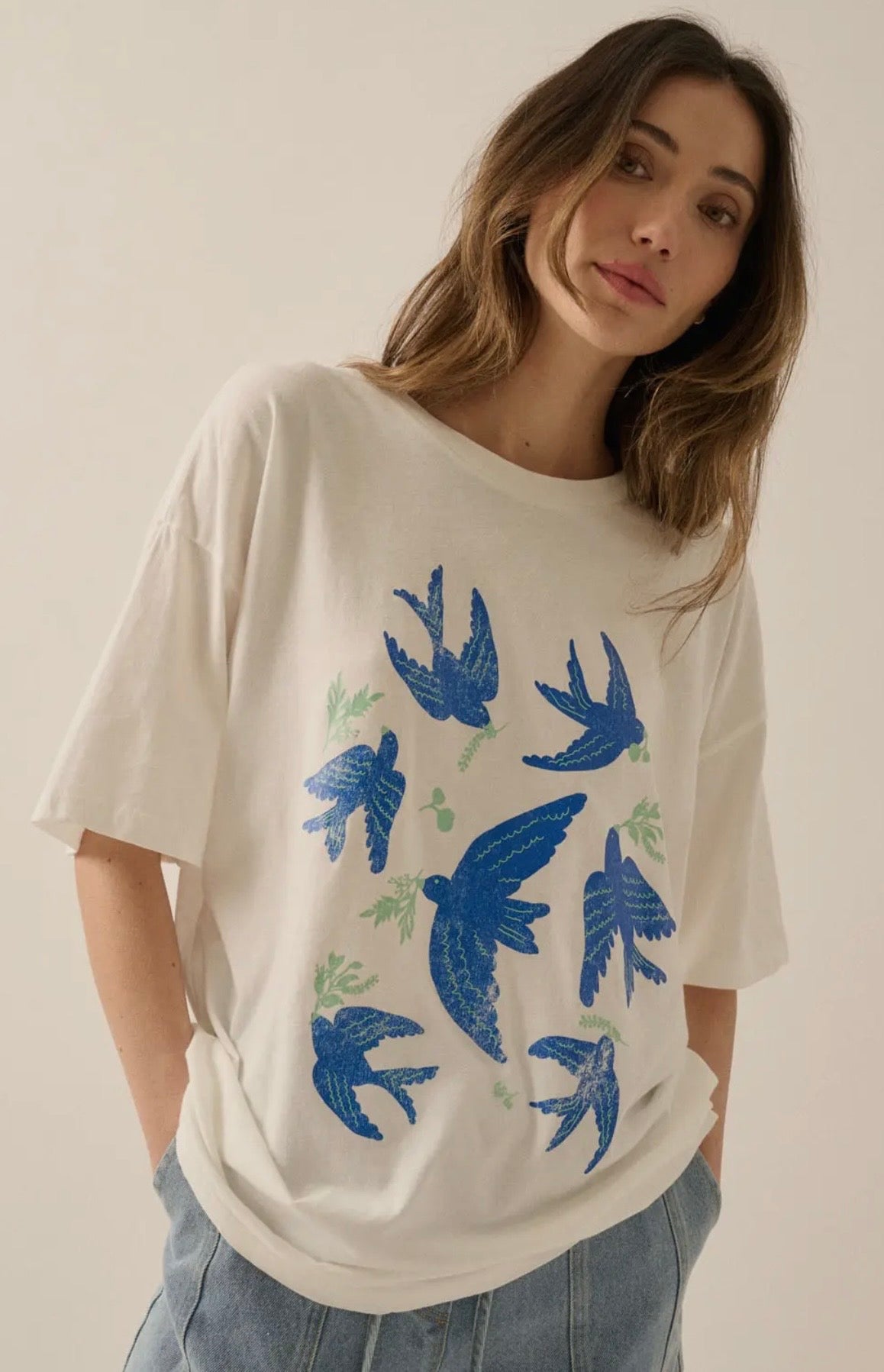 Vintage Birds Graphic Tee