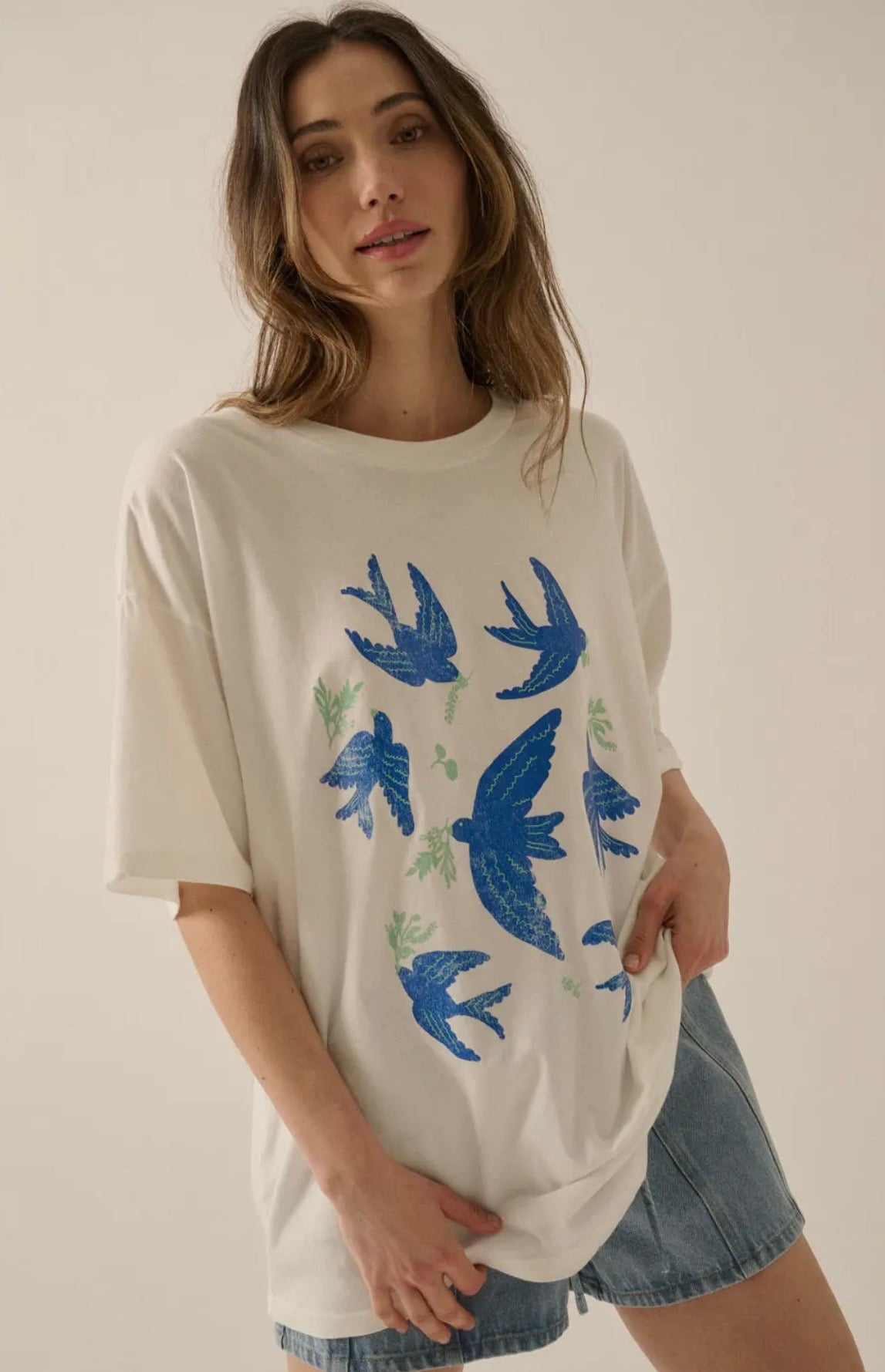 Vintage Birds Graphic Tee