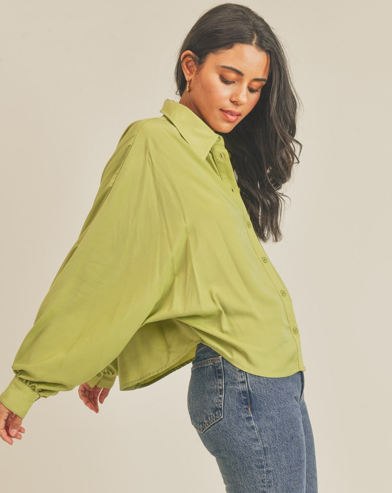 Dolman Sleeve Blouse