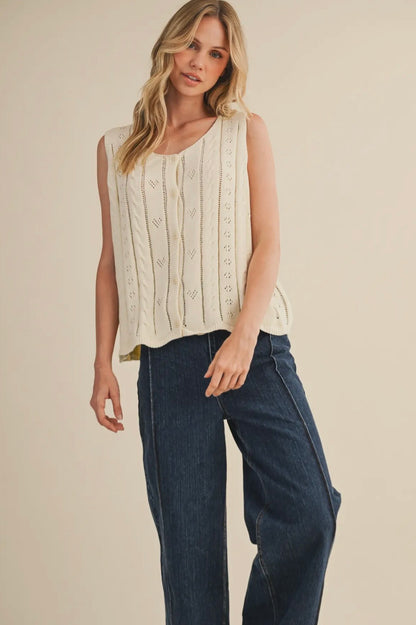 Juliette Knit Sweater Vest