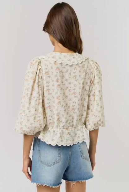 Wesley Floral Top