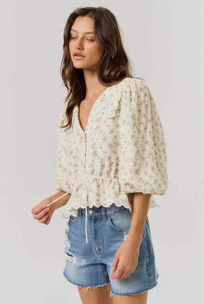 Wesley Floral Top
