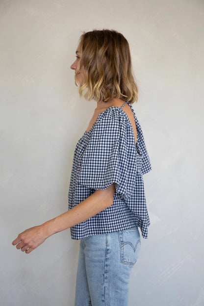 Poppy Gingham Blouse