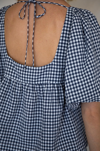 Poppy Gingham Blouse