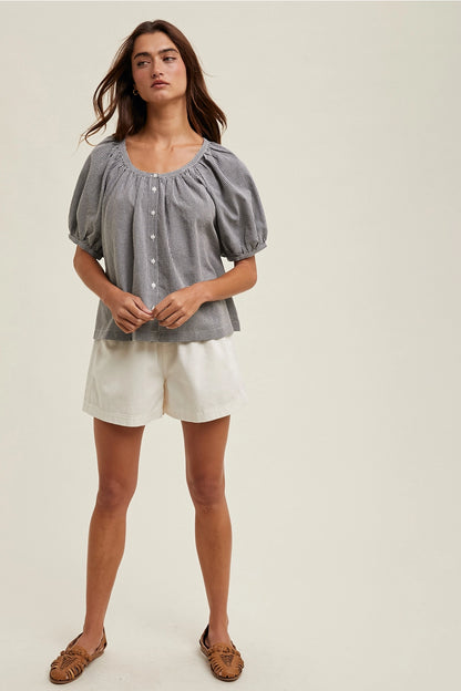 Sunday Button Up Blouse